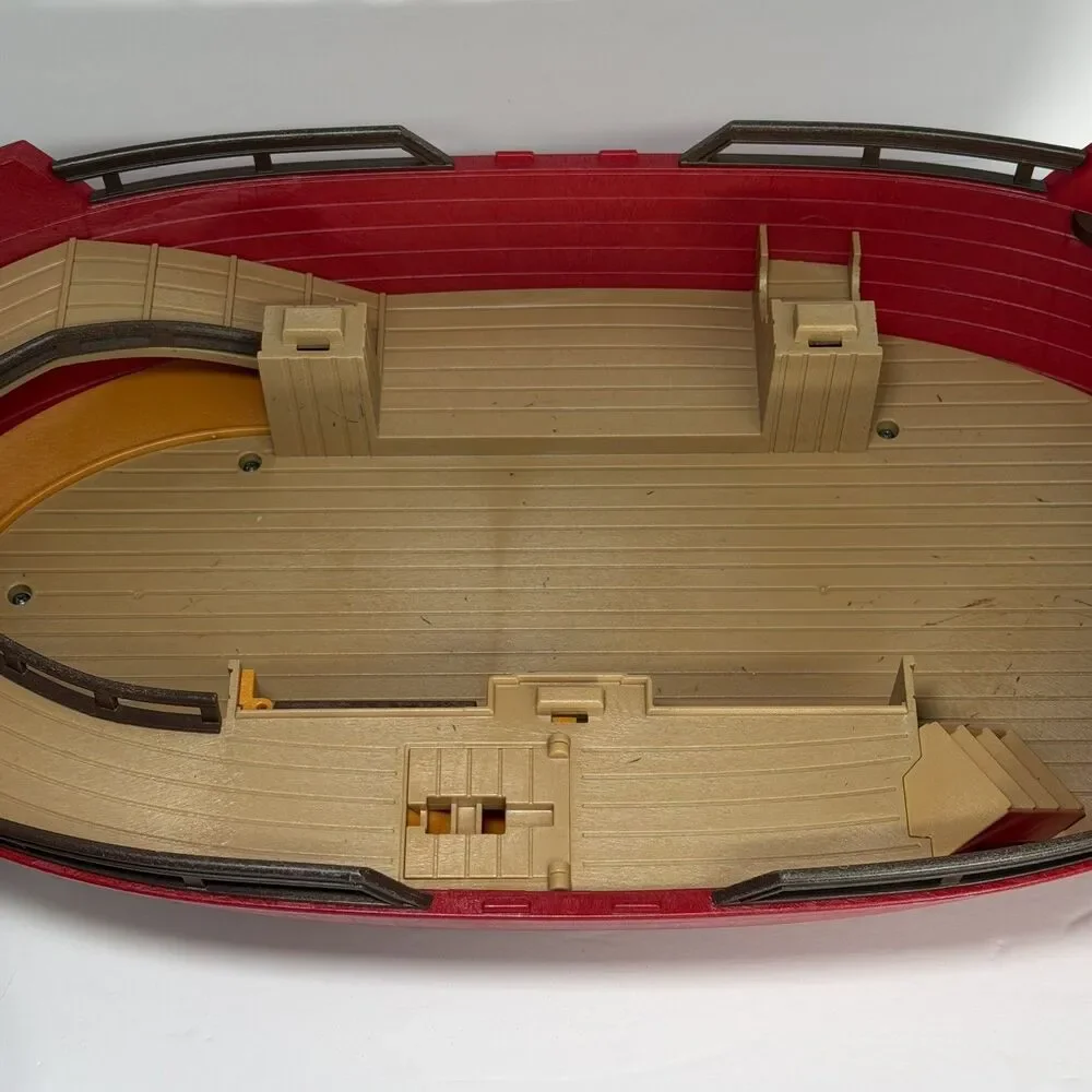 Vintage Playmobil Noah’s Ark Red Boat Really Floats Imagination 2000s Incomplete - Picture 8 of 16
